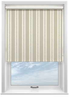 The British Stripe Co. Edgar, Dover No.1 - Roller Blind